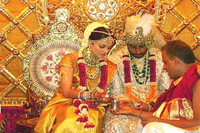 दुल्हन के रूप में ऐश्वर्या राय